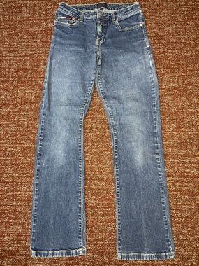Vintage Y2K Tommy Hilfiger medium wash stretch bootcut jeans Womens 7/32